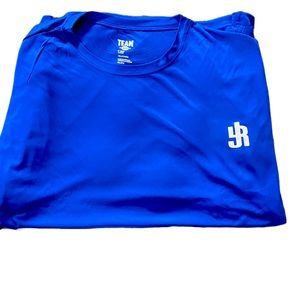 JLR Fashion -N- Arts Blue Short Sleeve Dry Fit 6XL Shirt